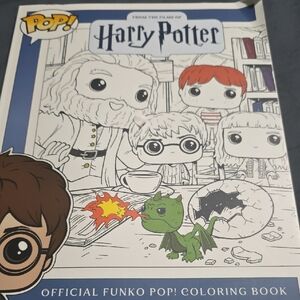 Funko Harry Potter Coloring Book with Red and Green Accents